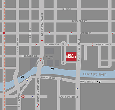 NBC Tower Map